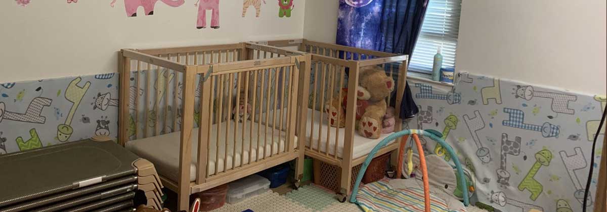 Amores Daycare sleeping and nap area